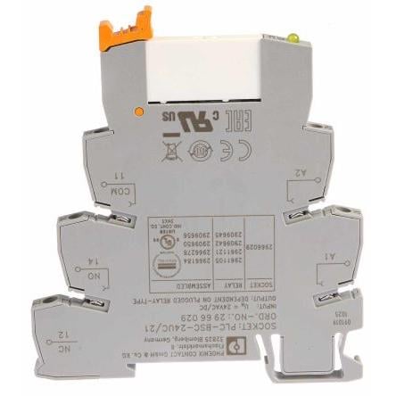 Phoenix Contact Relé rozhraní 24V ac/dc SPDT Lišta DIN PLC-RSC- 24UC/21 11mA