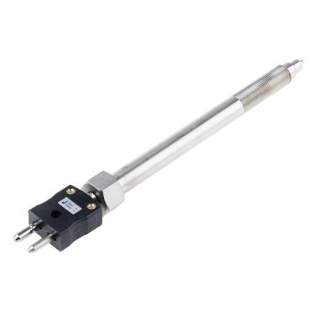 Minerálně izolovaný termočlánek s tavným šroubem typ J Nerezová ocel 152 mm sonda, -40 °C 3 mm na 500 °C IEC, RoHS