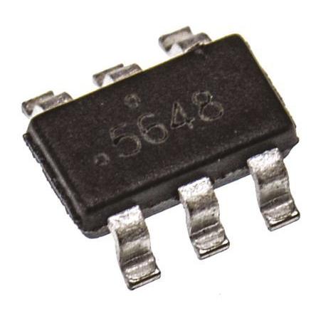 Výkonový MOSFET FDC6303N N-kanálový 680 mA 25 V, SOT-23, počet kolíků: 6 kolíkový onsemi Vylepšení 2 Izolovaný
