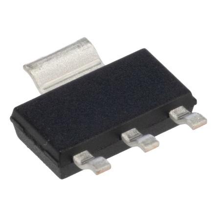 AEC-Q101, řada: SIPMOS MOSFET BSP135H6327XTSA1 N-kanálový 120 mA 600 V Infineon, SOT-223, počet kolíků: 4 kolíkový