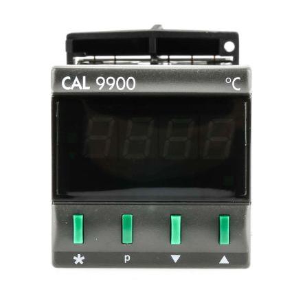 CAL PID regulátor teploty, řada: 9900, 1800 °C, -200 °C, počet výstupů: 2, výstup: Relé 115V ac, typ řízení: Teplotní