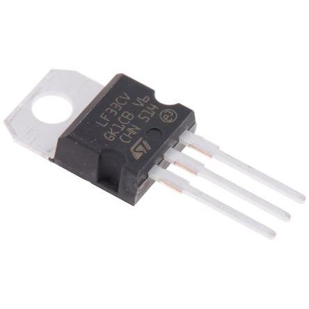 STMicroelectronics, standard: AEC-Q100 Regulátor napětí 16V TO-220, počet kolíků: 3 kolíkový