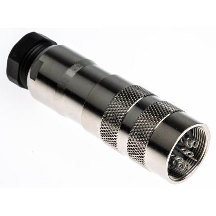 BALLUFF Konektor DIN, řada: BCC00TT, počet kontaktů: 8, velikost: M16, 60V, orientace těla: Rovný, IP67 5A, typ