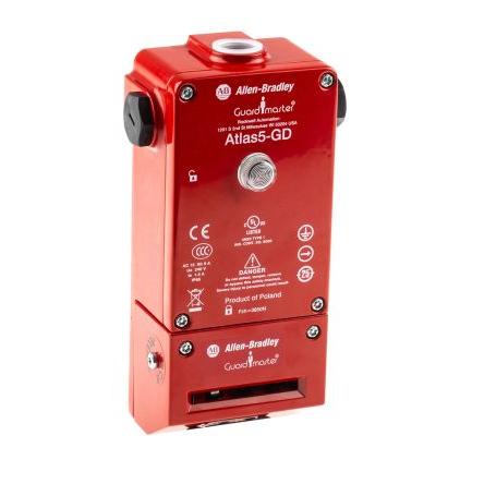 Allen Bradley Guardmaster 440G-L Elektromagnetický blokovací spínač Napájení pro odemknutí Včetně ovladače