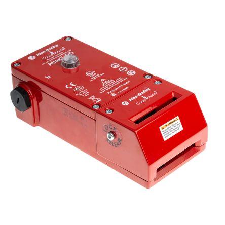 Allen Bradley Guardmaster 440G-L Elektromagnetický blokovací spínač Napájení pro odemknutí Včetně ovladače