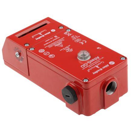 Allen Bradley Guardmaster 440G-L Elektromagnetický blokovací spínač Napájení pro odemknutí Včetně ovladače