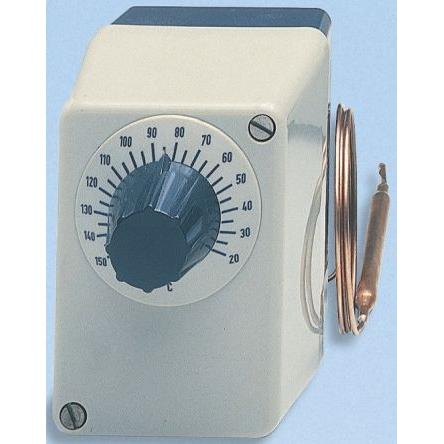 Termostat koncovka: Pájecí plíšek Jumo Kapilární +300 °C Montáž na rám
