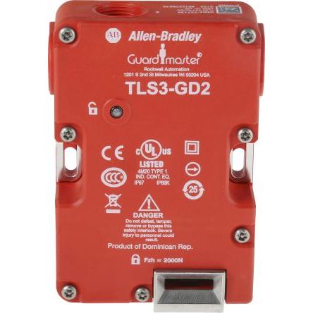 Allen Bradley 440G-T Elektromagnetický blokovací spínač Napájení pro odemknutí
