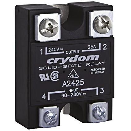 Crydom Polovodičové relé 110 A Panel 280 Vrms 1 280V