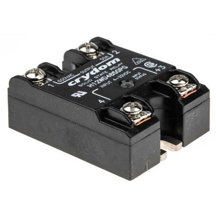Crydom Polovodičové relé 50 A Panel 660 V ac H12WD 32V