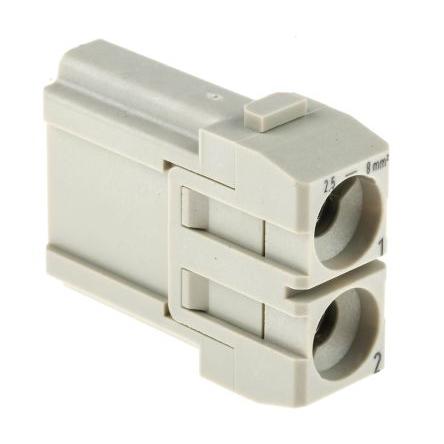 HARTING Modul napájecího konektoru pro vysoké zatížení 40A Vnější HAN Modular 2