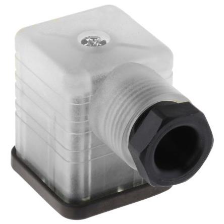 Hirschmann Konektor elektromagnetického ventilu, řada: GDML, formát pólů: 2P+E DIN 43650 A, Centrální matice velikost