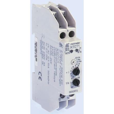 Dold Monitorovací relé 1, řada: IK 9271 a SPDT kontakty Lišta DIN, 0.1A - 15A, 220V ac, 240 V ac