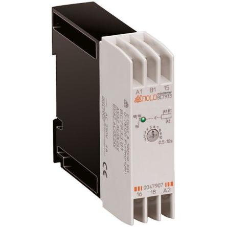 Dold Časovací relé, řada: BC7933N Lišta DIN SPDT 1kontaktové 240V ac Šroub 0.5 → 10 min