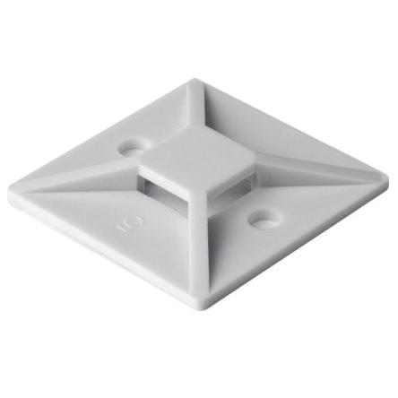 Držák vázacích pásek 5.4 mm široké pásky 28 mm 28mm barva Bílá HellermannTyton