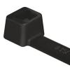 Stahovací páska Uvnitř vroubkované 111-14860 T150R(H)-PA66W-BK 365 mm 7.6mm Černá Nylon 66 HellermannTyton
