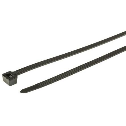 Stahovací páska Uvnitř vroubkované 111-14860 T150R(H)-PA66W-BK 365 mm 7.6mm Černá Nylon 66 HellermannTyton