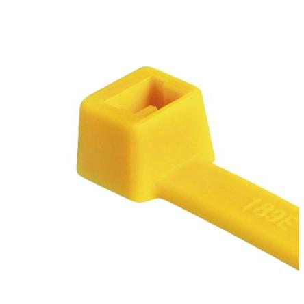 Stahovací páska Uvnitř vroubkované 116-08014 T80R-PA66-YE 210 mm 4.7mm Žlutá Nylon 66 HellermannTyton