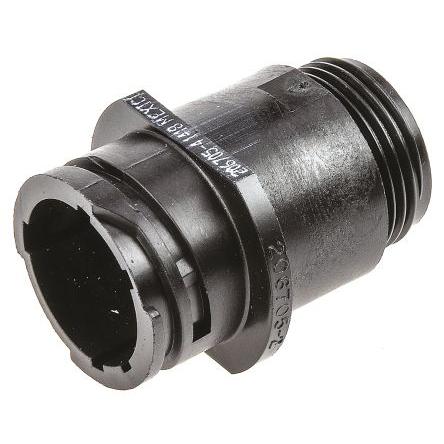 Kulatý konektor, počet kontaktů: 9, Kabel, velikost: Standard TE Connectivity, pohlaví kontaktu: Vnější, orientace těla: