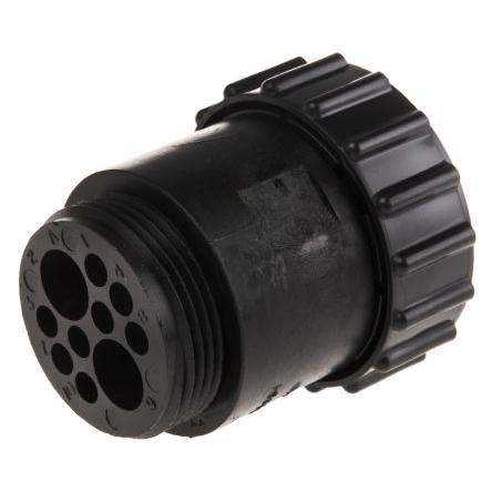 Kulatý konektor, počet kontaktů: 10, Kabel, velikost: Standard TE Connectivity, pohlaví kontaktu: Vnější, orientace