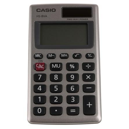 Kalkulačka HS-8VA- HS-8VA Externí napájecí zdroj, Baterie Casio