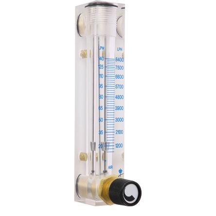 Key Instruments, řada: FR4500 Variabilní plocha Průtokoměr Plyn 14L/min → 140L/min max. tlak 6.89 bar