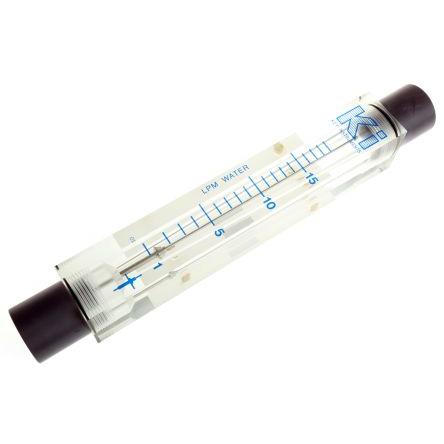 Key Instruments, řada: FR5000 Variabilní plocha Průtokoměr Kapalina 1L/min → 19L/min max. tlak 6.89 bar