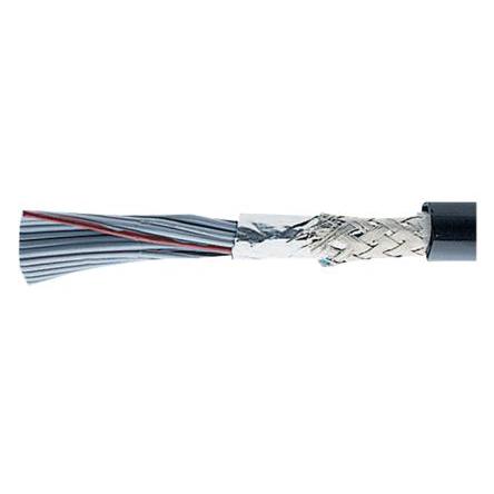 Páskový kabel Stíněný Kulatý Alpha Wire 26 1.27 mm 30 m