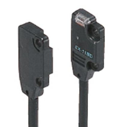 Panasonic Fotoelektrický snímač, řada: EX10 LED Blok Vodič, výstup: PnP Jednocestný IP67