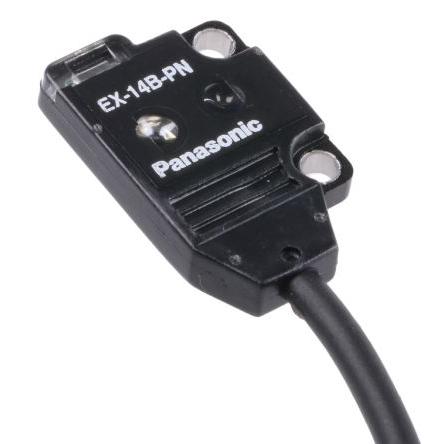 Panasonic Fotoelektrický snímač, řada: EX10 LED Blok Vodič, výstup: PnP Retroreflexní IP67