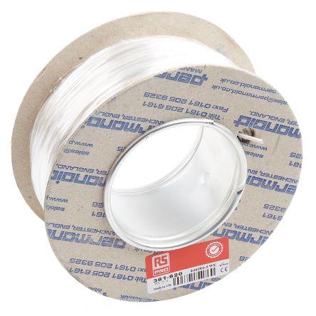 Zapojovací vodič, řada: 2491X, typ kabelu: 2491X, prameny vodičů: 16/0.2 mm, Bílá, 500V 100 m 20 AWG Polyvinylchlorid,
