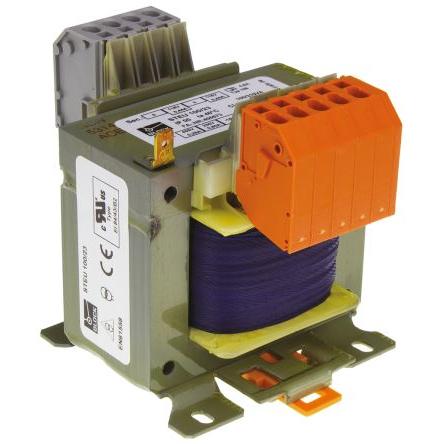 Transformátor pro montáž na podvozek 100 VA, počet výstupů: 2, sekundární napětí: 2 x 115 V ac Block