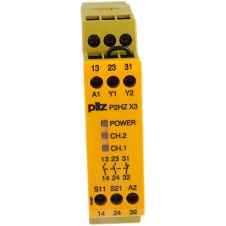 Pilz P2HZ X3 Bezpečnostní relé 24V dc 1 2