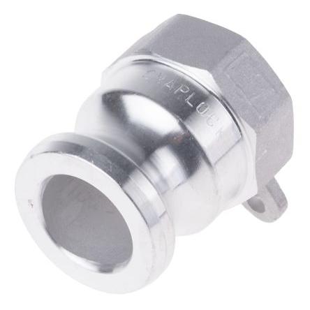 Přípojka hadicová Přípojka 1palcový, Hliník, vnitřní průměr hadice: 25.4 mm (vnitřní prům.), pracovní tlak: 17 bar RS