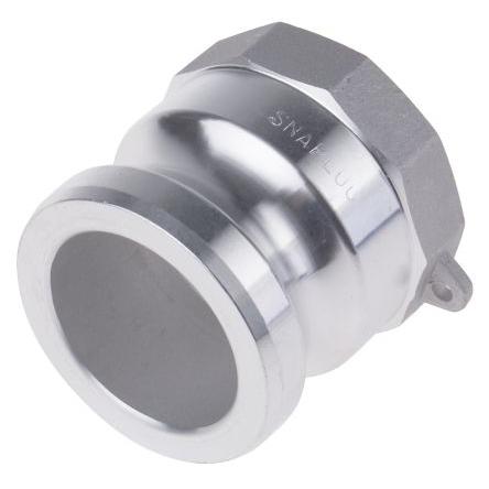 Přípojka hadicová Přípojka, Hliník, vnitřní průměr hadice: 50.8 mm (vnitřní prům.), pracovní tlak: 17 bar RS PRO