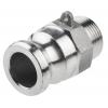 Přípojka hadicová Přípojka, Hliník, vnitřní průměr hadice: 25.4 mm (vnitřní prům.), pracovní tlak: 17 bar RS PRO