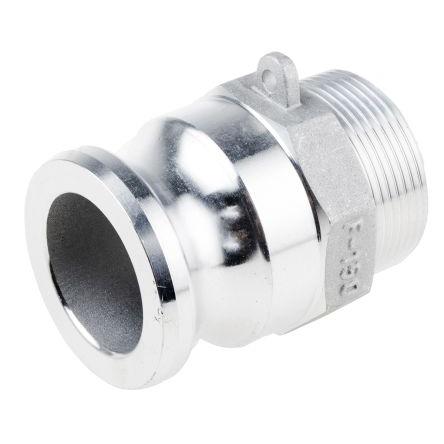 Přípojka hadicová Přípojka, Hliník, vnitřní průměr hadice: 38.1 mm (vnitřní prům.), pracovní tlak: 17 bar RS PRO