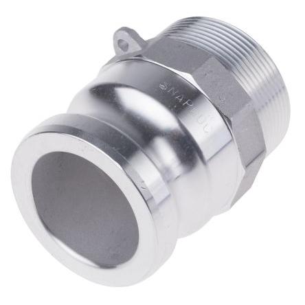 Přípojka hadicová Přípojka, Hliník, vnitřní průměr hadice: 50.8 mm (vnitřní prům.), pracovní tlak: 17 bar RS PRO