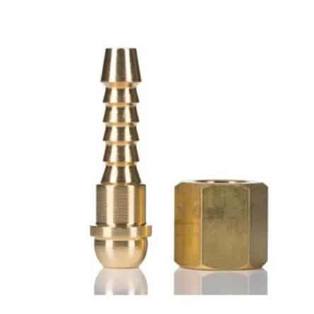 Přípojka hadicová Přípojka Se závitem, Mosaz, vnitřní průměr hadice: 9.53 mm (vnitřní prům.), pracovní tlak: 10 bar RS
