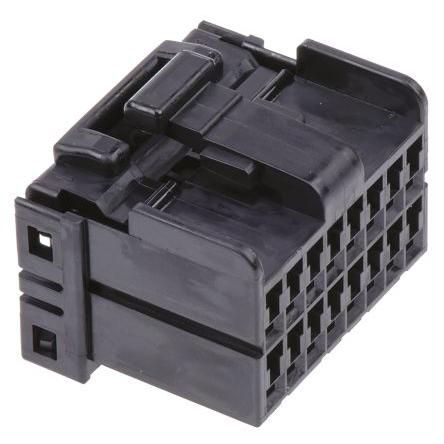 TE Connectivity Ochranný kryt konektoru, řada: MULTILOCK 040 Vnější, rozteč: 2.5 mm, počet kontaktů: 16, počet řad: 2,