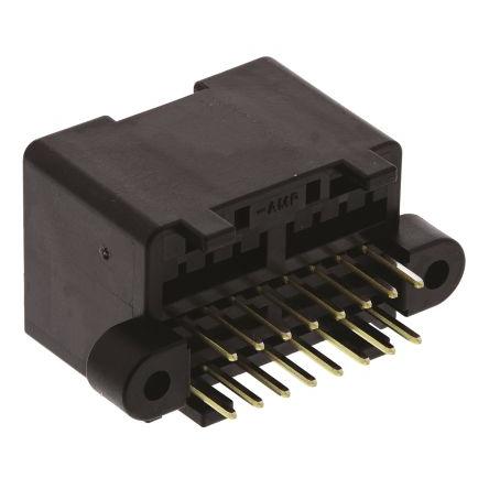 TE Connectivity Ochranný kryt konektoru, řada: MULTILOCK 040 Vnitřní, rozteč: 2.5 mm, počet kontaktů: 16, počet řad: 2,