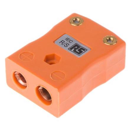 Konektor termočlánku, pro použití s: Termočlánek typu R/S RS PRO, Konektor termočlánku