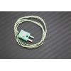 Termočlánek s odkrytým spojem 1 m kabel typ K Teflonové 1 m sonda, -75 °C na 250 °C IEC, RoHS Compliant RS PRO