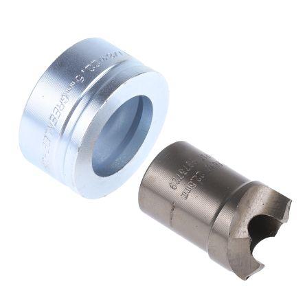 Sada razníků a matric, počet kusů: 1 Greenlee 22.5 mm Kulatý Hydraulika