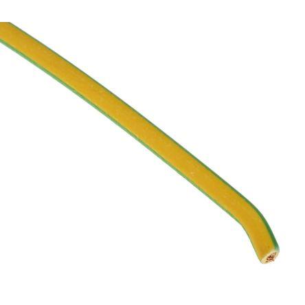 Zapojovací vodič, řada: 6491B, typ kabelu: Instalační trubka, typ kabelu: 6491B, prameny vodičů: 7/0.67 mm, Zelená,