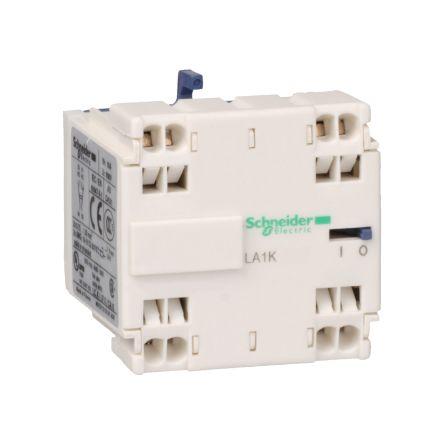 Schneider Electric Pomocný kontakt 2 NO 2 Přední montáž, rozsah: LA1K s Klecová svorka 10 A 600V ac