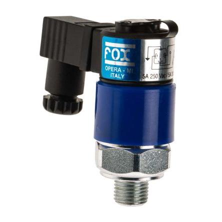 Tlakový spínač NC, řada: RS PRO 30 bar 250 V ac, 250V dc IP65, max. tlak: 250 bar RS PRO