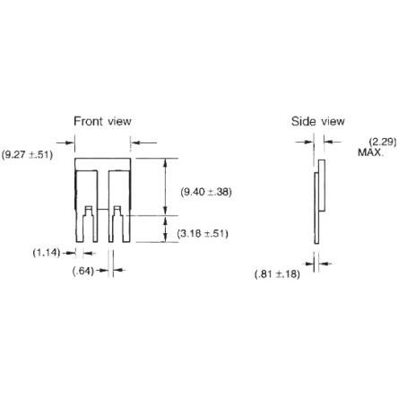 Rezistor pro povrchovou montáž 10 mΩ ±1 % 1 W Odolný film Micronox, SR10 Caddock SR10-0.010-1%, řada: SR10