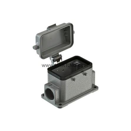 HARTING Han B Pouzdro napájecího konektoru pro vysoké zatížení 2 10B