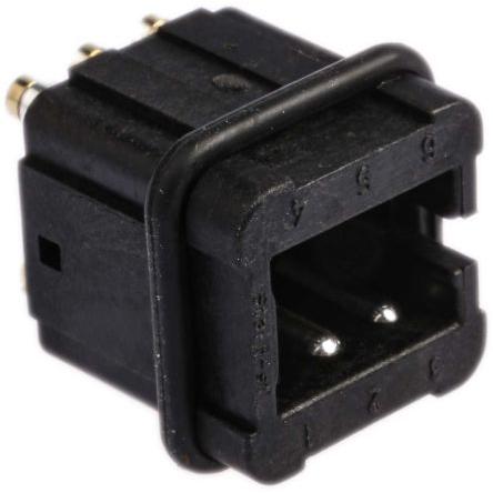 HARTING Vložka napájecího konektoru pro vysoká zatížení 10A Vnější STAF 6
